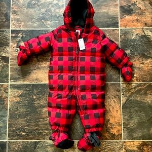 NEW! Gap baby snow suit